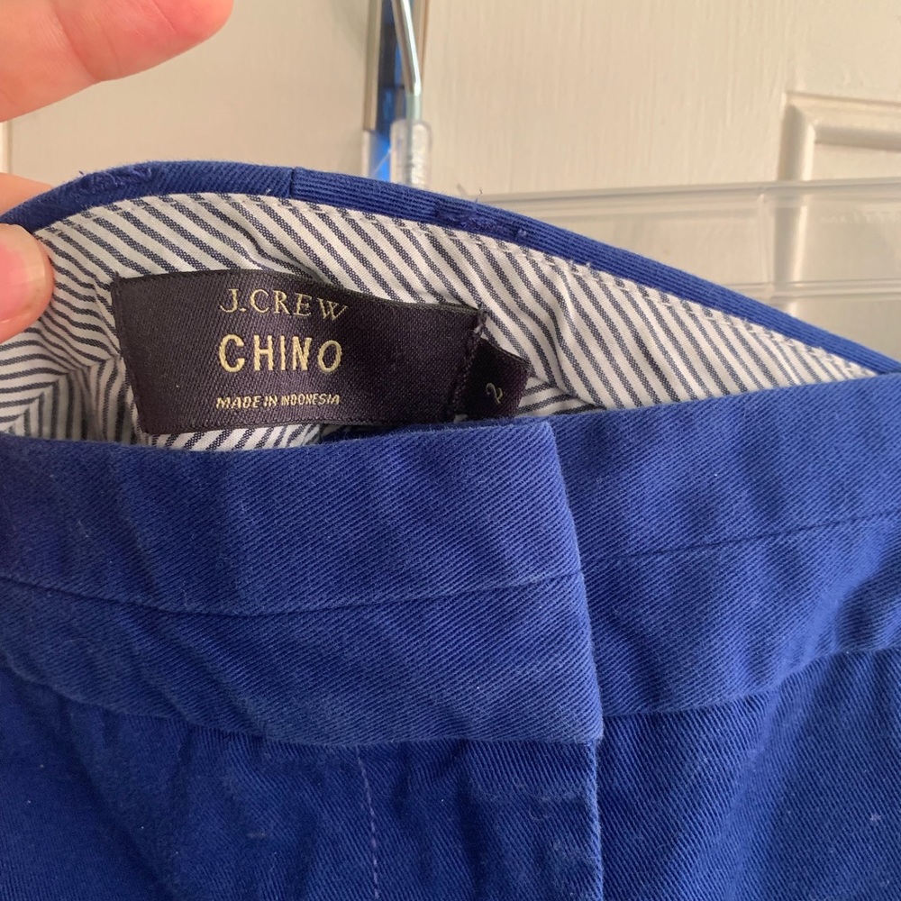 JCREW chino shorts size 2!!